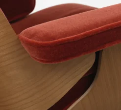 Vitra Fodskamler|Loungestole<Eames Lounge Chair, kirsebær, calma brandy inkl. Fodskammel fra