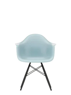Vitra Spisebordsstole<Eames Plastic Armchair DAW, sortlakeret ahorntræ fra