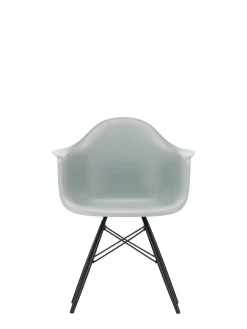 Vitra Spisebordsstole<Eames Plastic Armchair DAW, sortlakeret ahorntræ fra