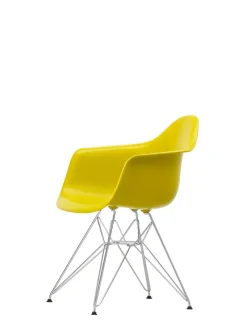 Vitra Spisebordsstole<Eames Plastic Armchair DAR, forkromet fra