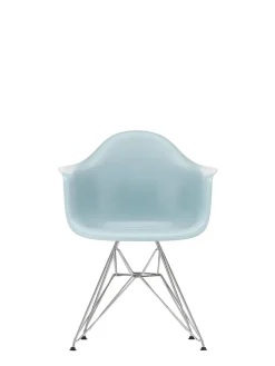 Vitra Spisebordsstole<Eames Plastic Armchair DAR, forkromet fra