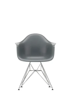 Vitra Spisebordsstole<Eames Plastic Armchair DAR, forkromet fra