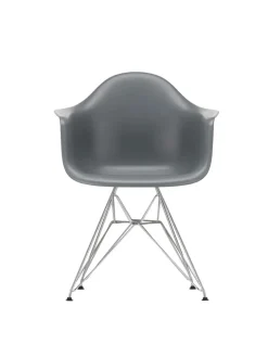 Vitra Spisebordsstole<Eames Plastic Armchair DAR, forkromet fra