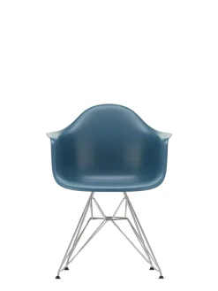 Vitra Spisebordsstole<Eames Plastic Armchair DAR, forkromet fra