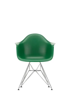 Vitra Spisebordsstole<Eames Plastic Armchair DAR, forkromet fra