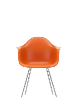 Vitra Spisebordsstole<Eames Plastic Armchair DAX, forkromet fra