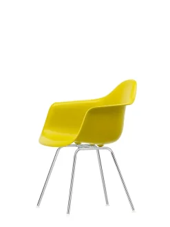 Vitra Spisebordsstole<Eames Plastic Armchair DAX, forkromet fra