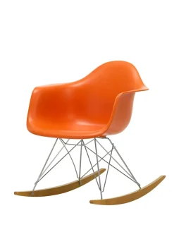 Vitra Gyngestole<Eames Plastic Armchair RAR, gyngestol fra