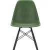 Vitra Spisebordsstole<Eames Plastic Side Chair DSW, sortlakeret ahorntræ fra