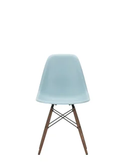Vitra Spisebordsstole<Eames Plastic Side Chair DSW, mørkbejdset ahorntræ fra