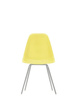 Vitra Spisebordsstole<Eames Plastic Side Chair DSX, forkromet fra
