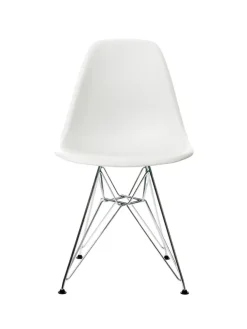 Vitra Spisebordsstole<Eames Plastic Side Chair DSR, forkromet fra
