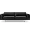 Fredericia Furniture Sofaer<EJ 280 Pure Sofa i sort læder fra Erik Jørgensen