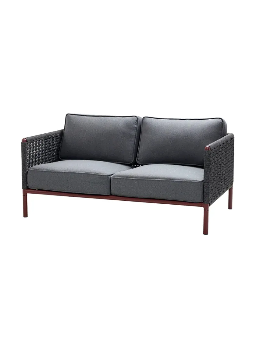 Cane-line Udendørs Loungemøbler<Encore 2-pers. Sofa, Soft Rope fra
