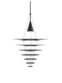 Louis Poulsen Pendler|Spots<Enigma 825 pendel sort fra