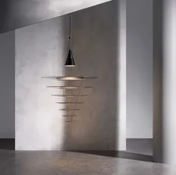 Louis Poulsen Pendler|Spots<Enigma 825 pendel sort fra