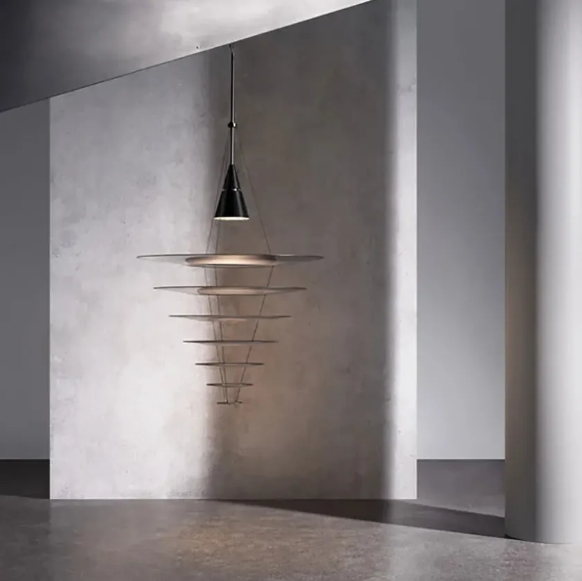 Louis Poulsen Pendler|Spots<Enigma 825 pendel sort fra