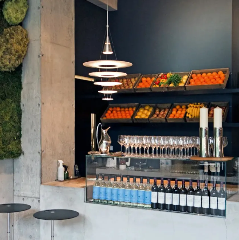 Louis Poulsen Pendler|Spots<Enigma 545 sort pendel fra