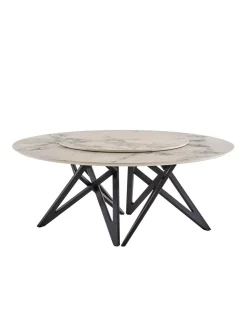Ligne Roset Spiseborde<Ennéa spisebord med Lazy Susan fra