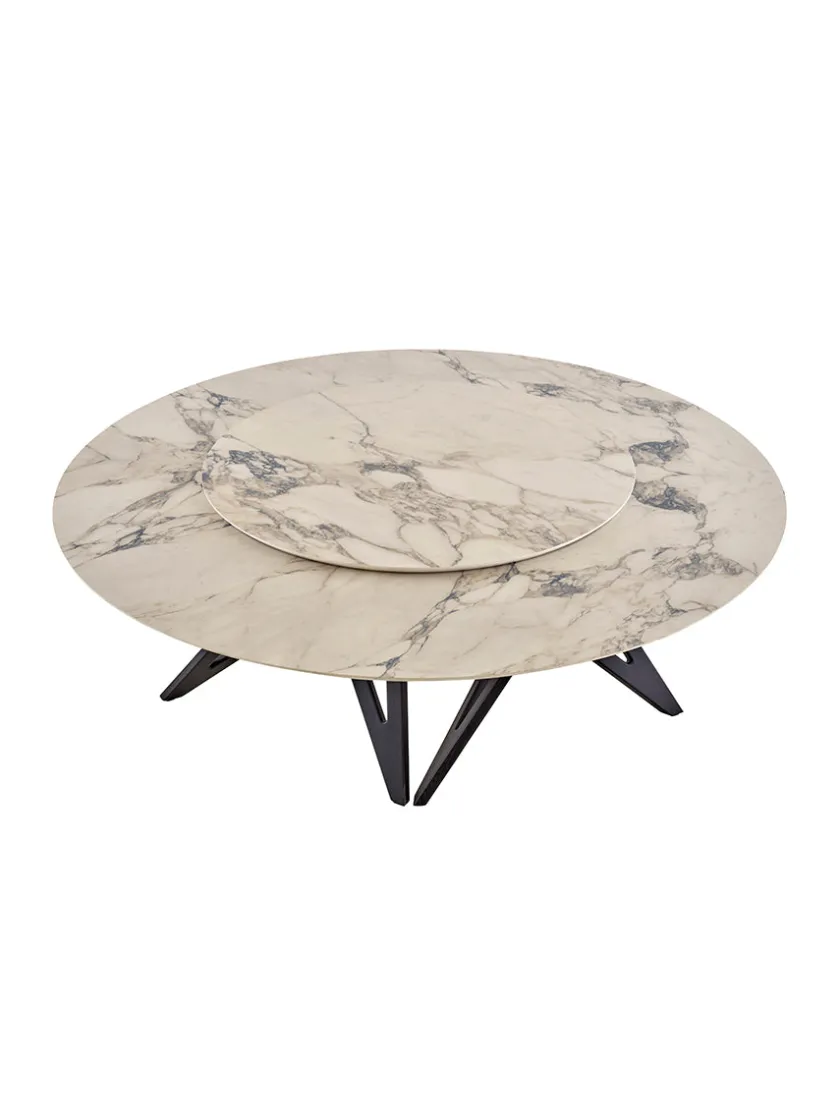 Ligne Roset Spiseborde<Ennéa spisebord med Lazy Susan fra