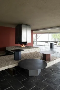 GUBI Sofaborde<Epic Coffee Table Ø80 cm, steel fra