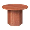 GUBI Sofaborde<Epic Coffee Table Ø60 cm, travertine fra
