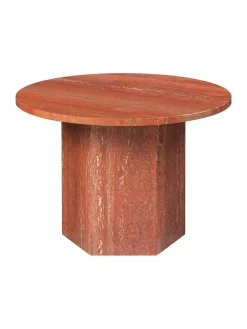 GUBI Sofaborde<Epic Coffee Table Ø60 cm, travertine fra