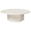 GUBI Sofaborde<Epic Coffee Table Ø110 cm, travertine fra