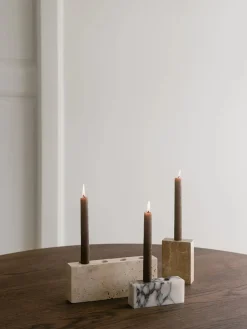 Wabi Sabi Nordic Gaver Til Hende|Kalenderlys & Julelysestager<Epode Lysestage, calacatta violetta fra