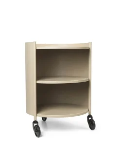 Ferm Living Rulleborde/Barvogn|Sideborde Og Små Borde<Eve Storage, cashmere fra