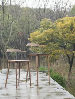 Stellar Works Barstole<Exchange Counter Stool SH 61, walnut fra