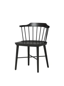 Stellar Works Spisebordsstole<Exchange Dining Chair, black oak fra