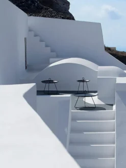 Houe Udendørs Loungemøbler|Haveborde<Eyelet Tray Table, Ø45 cm fra