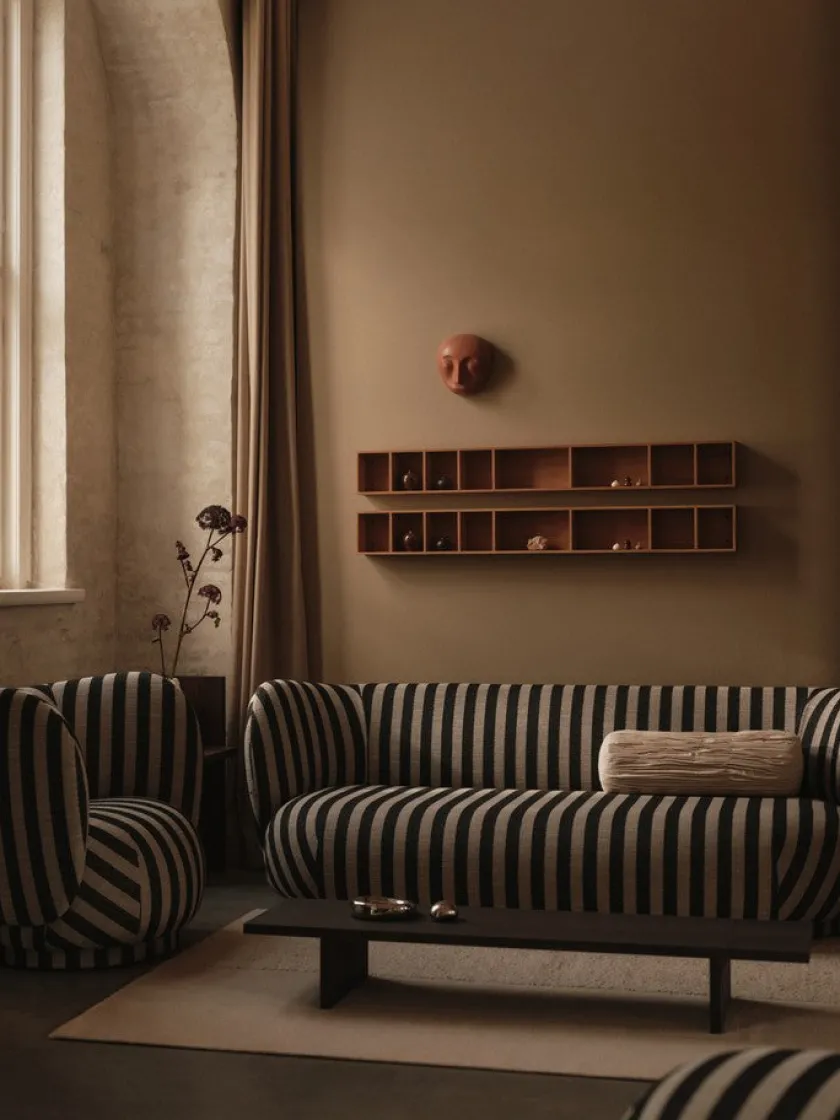 Ferm Living Puder Og Plaider|Puder<Falda Smocked pude fra