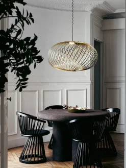 Tom Dixon Spisebordsstole<Fan Dining Chair, black fra