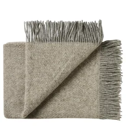 Silkeborg Uldspinderi Gaver Til Hende|Puder Og Plaider<Fanø Plaid, pebbles beige fra