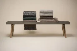 Silkeborg Uldspinderi Gaver Til Hende|Puder Og Plaider<Fanø Plaid, pebbles beige fra