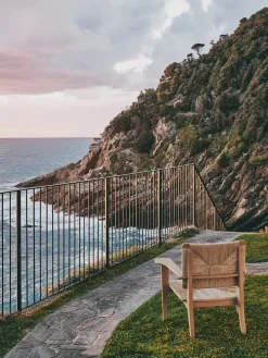 GUBI Udendørs Loungemøbler|Havestole<F-Chair Outdoor Loungestol fra