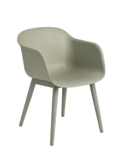 Muuto Spisebordsstole<Fiber Armchair, wood fra