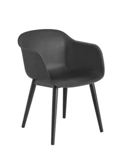 Muuto Spisebordsstole<Fiber Armchair, wood fra