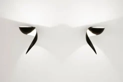 Editions Serge Mouille Væglamper|Spots<Flame Small Wall Lamp af Serge Mouille