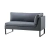 Cane-line Udendørs Loungemøbler<Flex 2 pers. Modulsofa inkl. Sunbrella Hynde, venstre fra