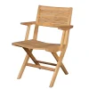 Cane-line Havestole<Flip Klapstol med Armlæn fra
