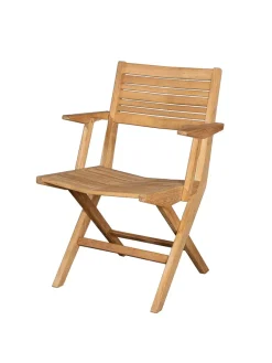 Cane-line Havestole<Flip Klapstol med Armlæn fra