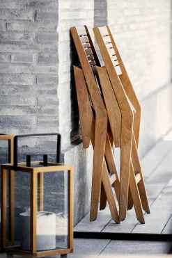 Cane-line Havestole<Flip Klapstol med Armlæn fra