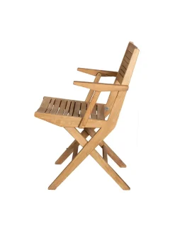 Cane-line Havestole<Flip Klapstol med Armlæn fra