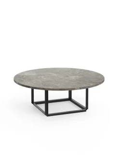 New Works Sofaborde<Florence sofabord Ø90, Gris Du Marais fra