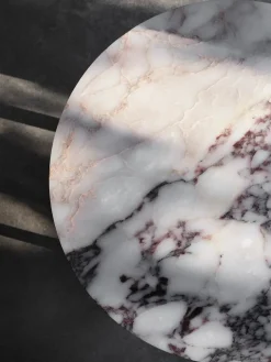 New Works Sofaborde<Florence sofabord Ø90, white viola fra