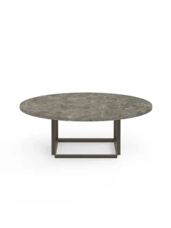 New Works Sofaborde<Florence sofabord Ø90, white viola fra