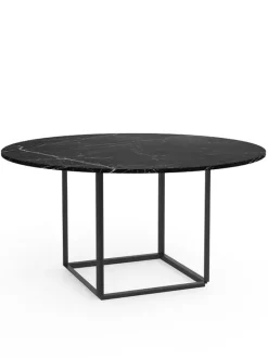 New Works Spiseborde<Florence spisebord Ø145, black marquina fra
